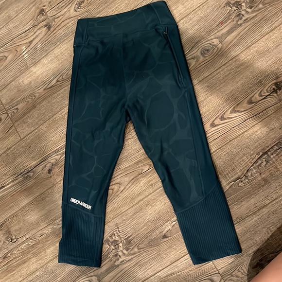 Teal under armor workout leggings - Picture 2 of 4
